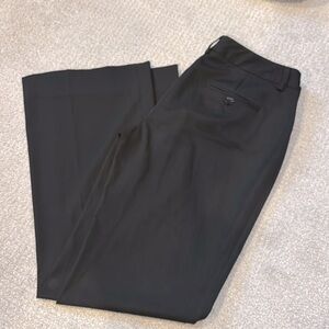 Express Black Straight-Leg Dress Trousers